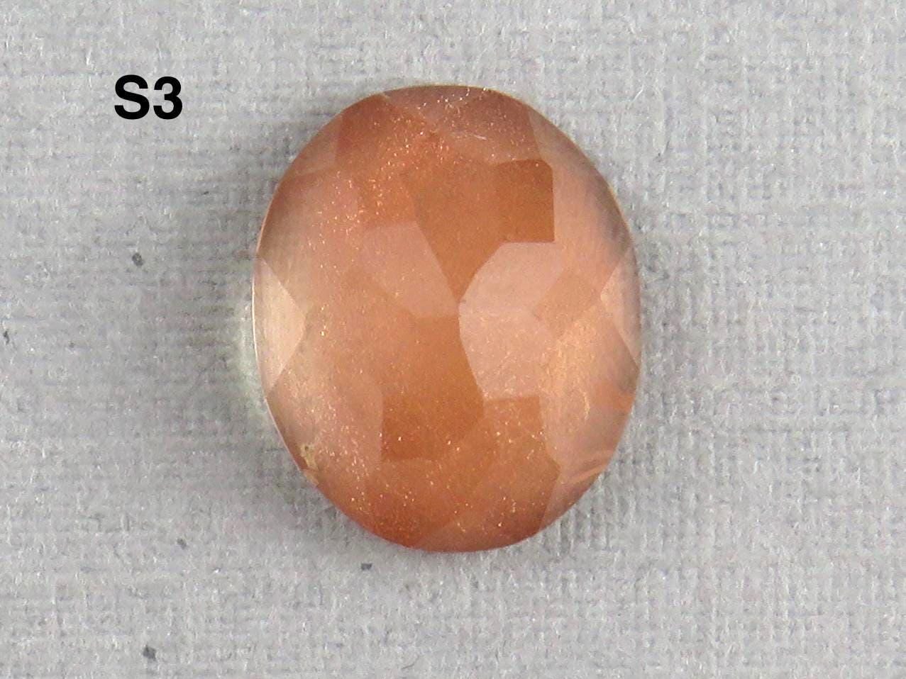 11x9 Oregon Sunstone Oval Rose Cut Cabochon Gemstones | Mined in the USA | OSR104 - Oregon Sunstone - GemEnthusiast