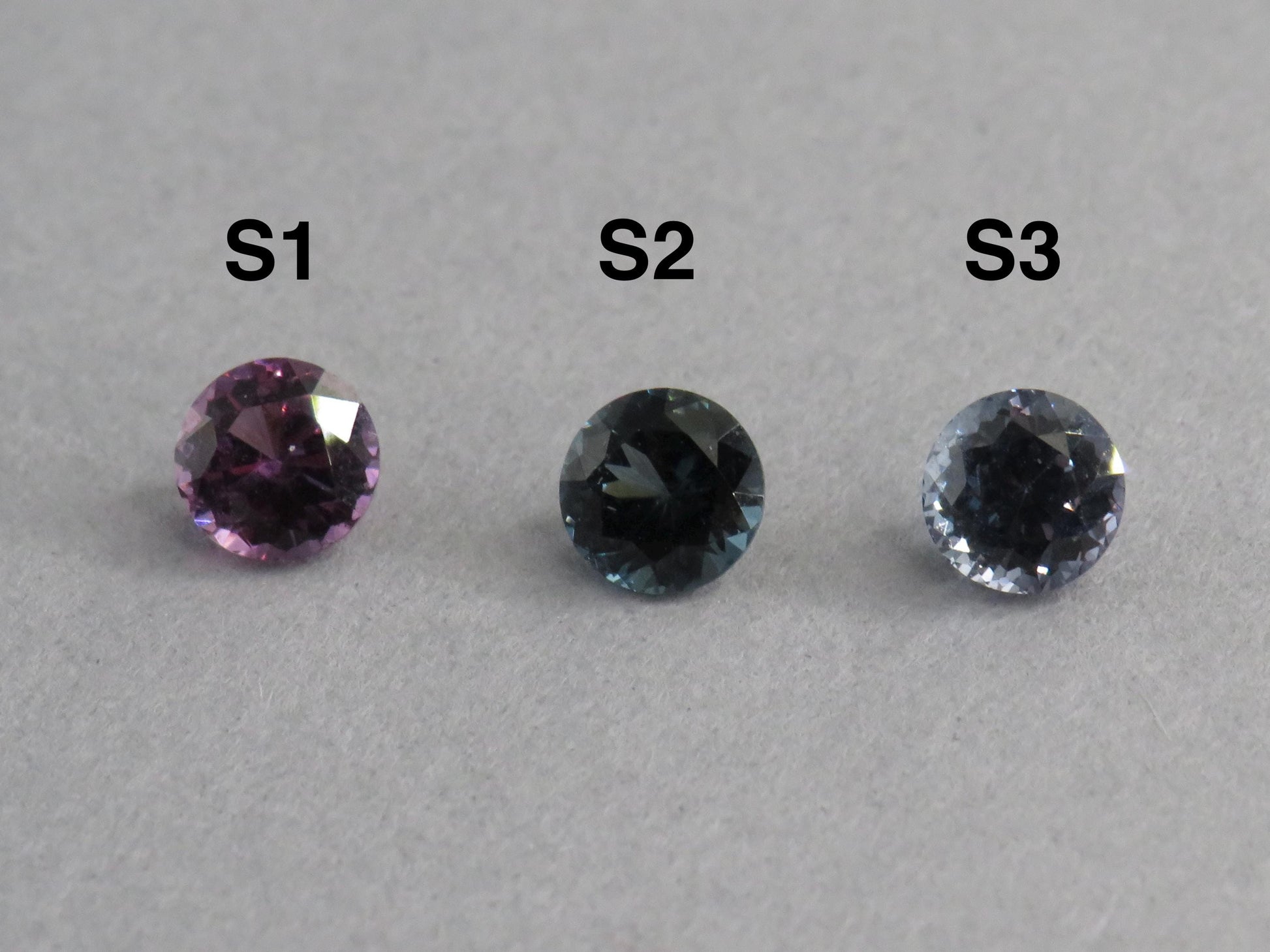 5mm Purple Blue Spinel Faceted Round | Per Stone | Natural Gemstone | SL126 - Spinel - GemEnthusiast