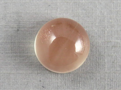 10mm Oregon Sunstone Round Cabochon | Natural American Gemstone | 5.4 carats | OSC349 - Oregon Sunstone - GemEnthusiast