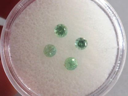RARE Kornerupine Gemstone Lot | 3mm to 3.4mm Round Faceted Stone | Z229 - Kornerupine - GemEnthusiast
