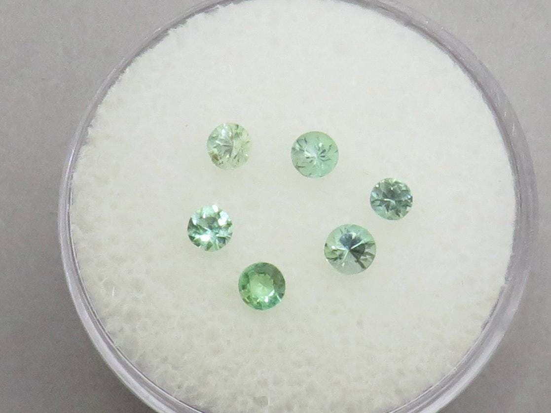 RARE Kornerupine Gemstone Lot | 2.5mm to 3mm Round Faceted Stone | Z226 - Kornerupine - GemEnthusiast