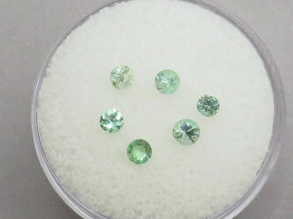 RARE Kornerupine Gemstone Lot | 2.5mm to 3mm Round Faceted Stone | Z226 - Kornerupine - GemEnthusiast