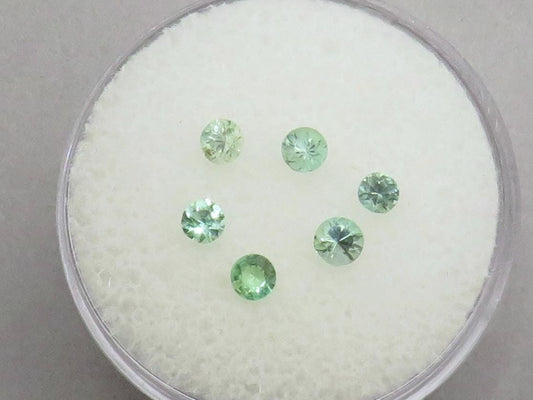RARE Kornerupine Gemstone Lot | 2.5mm to 3mm Round Faceted Stone | Z226 - Kornerupine - GemEnthusiast