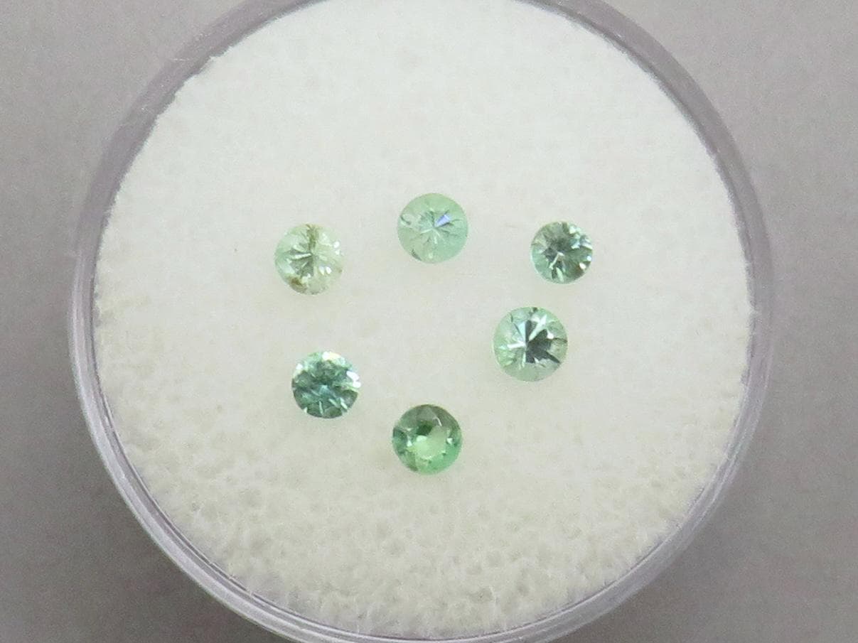 RARE Kornerupine Gemstone Lot | 2.5mm to 3mm Round Faceted Stone | Z226 - Kornerupine - GemEnthusiast