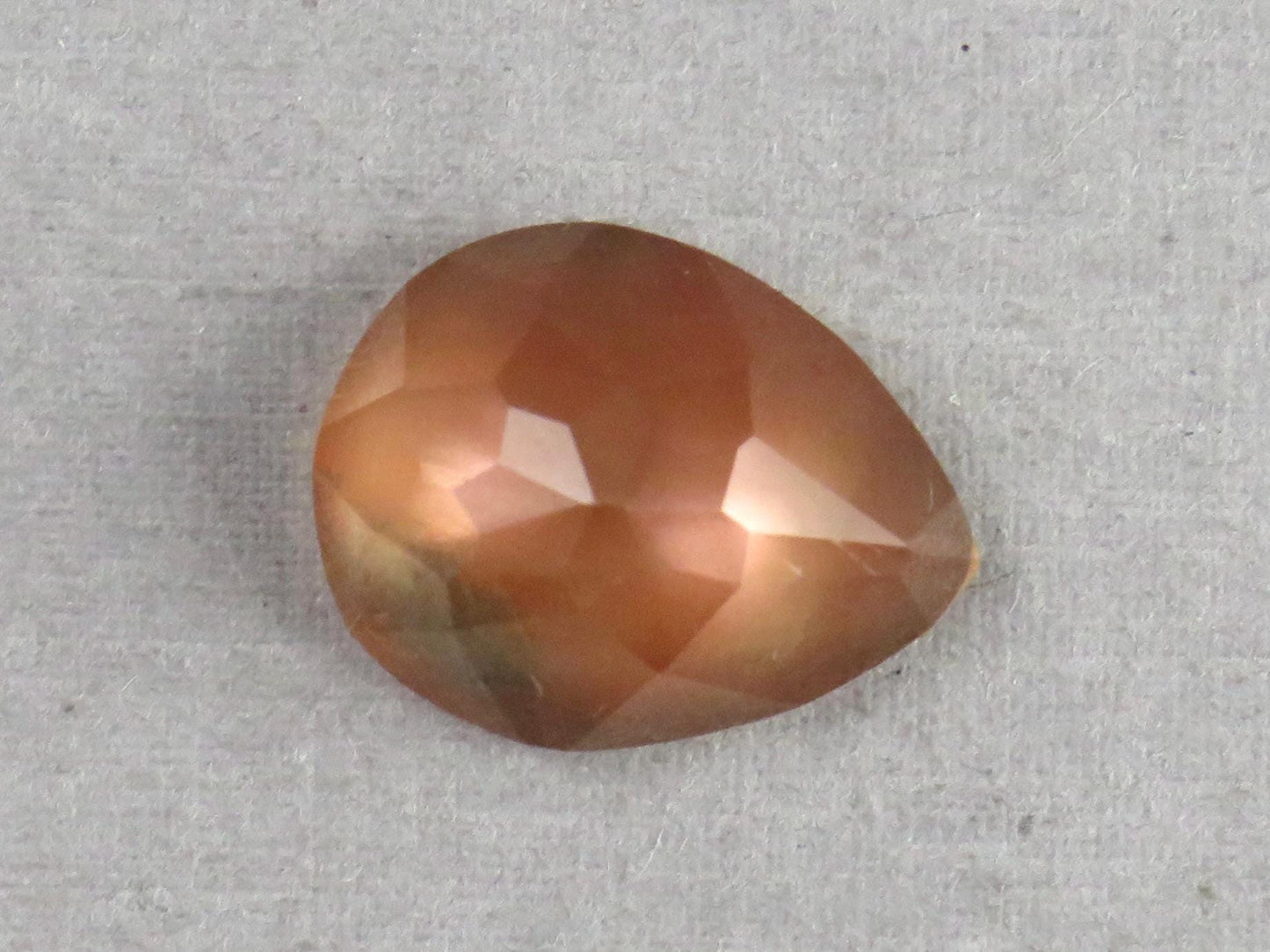 15x12 Oregon Sunstones with Schiller | 8 carats | Large Pear Rose cut Cabochon | OSR107 - Oregon Sunstone - GemEnthusiast