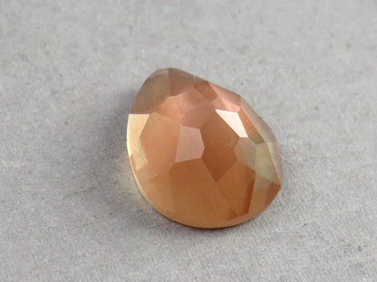 15x12 Oregon Sunstones with Schiller | 8 carats | Large Pear Rose cut Cabochon | OSR107 - Oregon Sunstone - GemEnthusiast