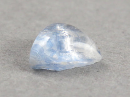 Dumortierite in Quartz Triangle Cabochon | 10x10 | Natural Gemstone from Brazil | 3 carats | QU549 - Quartz, Dumortierite - GemEnthusiast