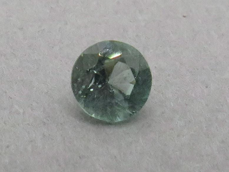 RARE Kornerupine Gemstone | 4.1mm Round Faceted Stone | Natural Inclusions | Z230 - Kornerupine - GemEnthusiast