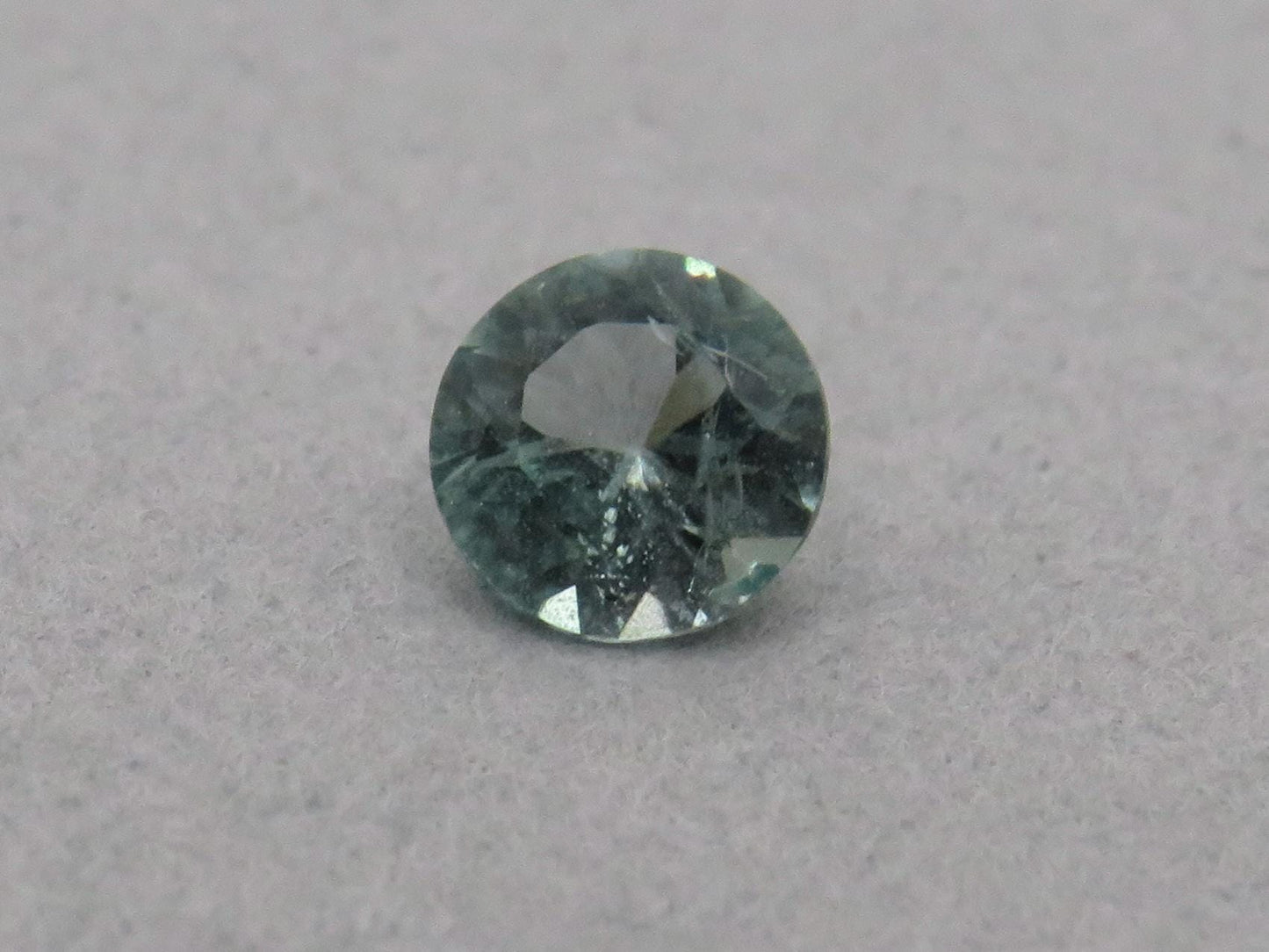 RARE Kornerupine Gemstone | 4.1mm Round Faceted Stone | Natural Inclusions | Z230 - Kornerupine - GemEnthusiast
