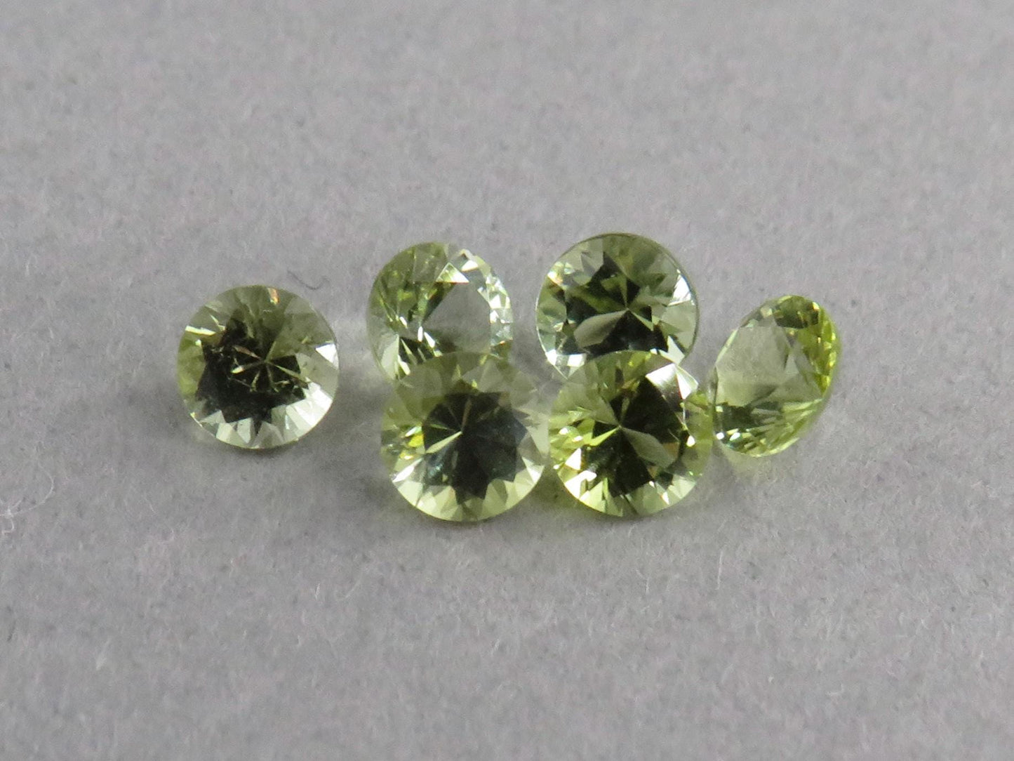 3.5mm Green Tourmaline - Himalaya Mine, San Diego County, California | Sold Per Stone | Pale Green - California Tourmaline - GemEnthusiast
