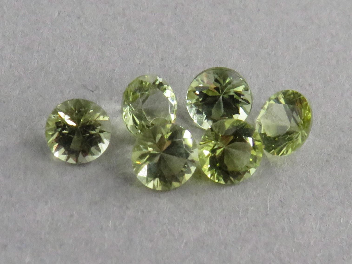 3.5mm Green Tourmaline - Himalaya Mine, San Diego County, California | Sold Per Stone | Pale Green - California Tourmaline - GemEnthusiast