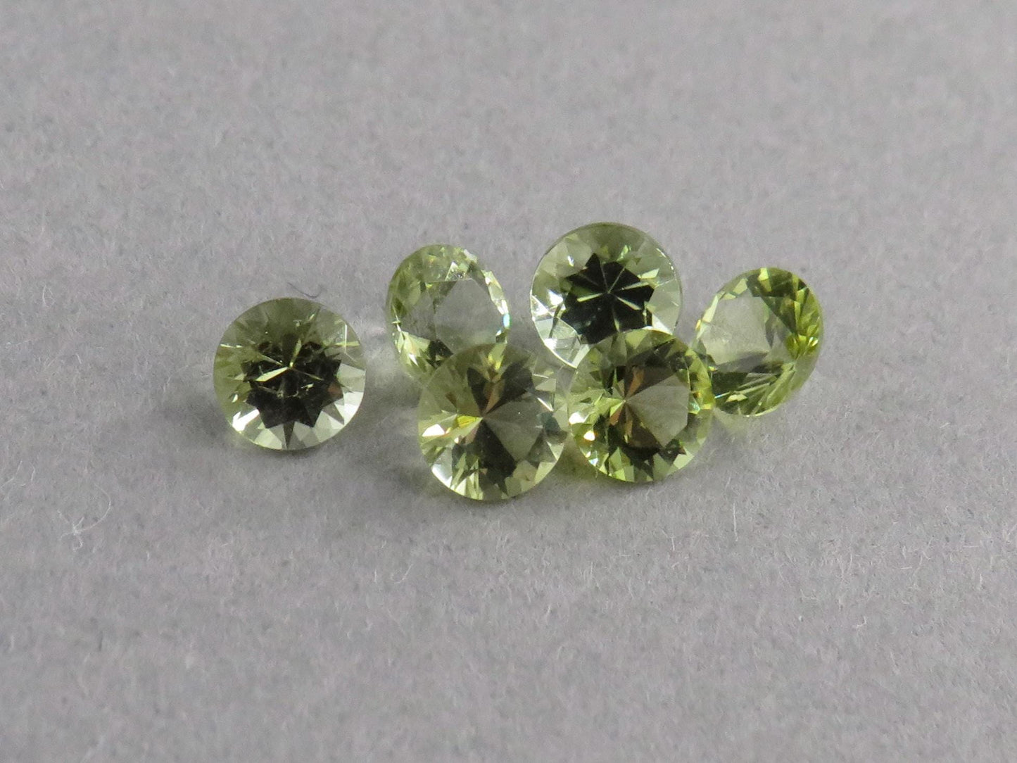 3.5mm Green Tourmaline - Himalaya Mine, San Diego County, California | Sold Per Stone | Pale Green - California Tourmaline - GemEnthusiast