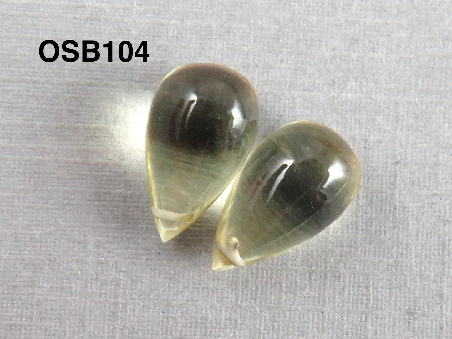 Oregon Sunstone | Smooth Briolette Pairs | Oregon, USA | Per Pair - Oregon Sunstone - GemEnthusiast