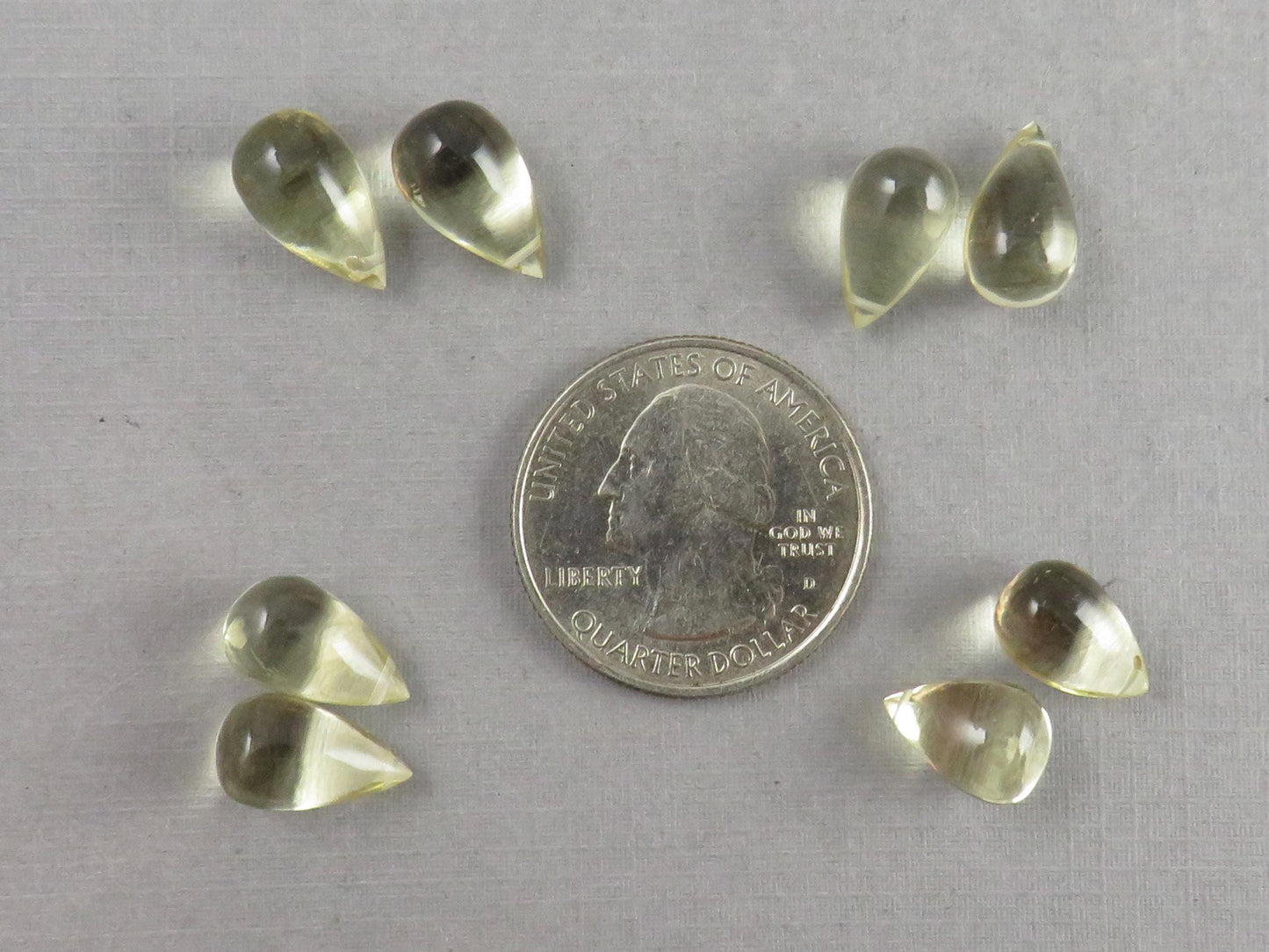 Oregon Sunstone | Smooth Briolette Pairs | Oregon, USA | Per Pair - Oregon Sunstone - GemEnthusiast
