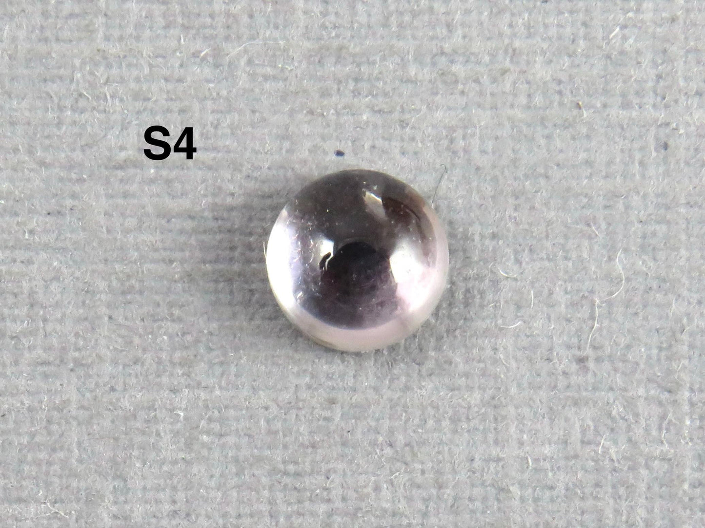 Montana Sapphire Cabochon - 4mm Round | Per Stone | Teal-Blue, Light Blue, Green & Pale Purple | SA305 - Montana Sapphire - GemEnthusiast