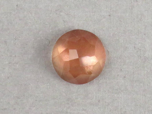 12mm Oregon Sunstones with Schiller | Round Rose Cut Cabochon | 6 carats | OSR106 - Oregon Sunstone - GemEnthusiast