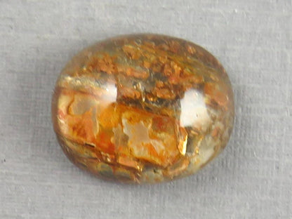 Quartz with Biotite | Oval Cabochon | Brazil | 16x13x7 | 10.4 carats | QU540 - Quartz, Biotite - GemEnthusiast