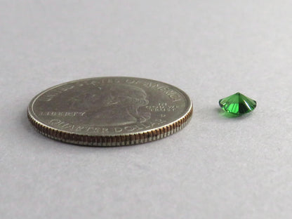 Chrome Tourmaline Trillion | 5.5mm | Tanzania | TO570 - Chrome Tourmaline - GemEnthusiast