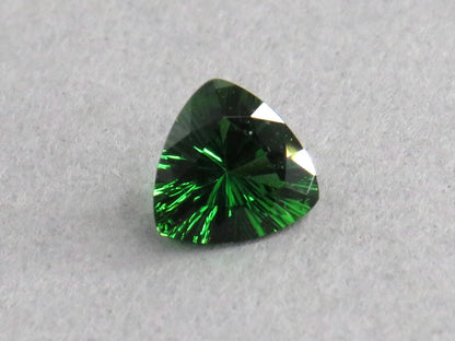 Chrome Tourmaline Trillion | 5.5mm | Tanzania | TO570 - Chrome Tourmaline - GemEnthusiast
