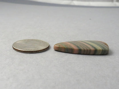 Saturn Chalcedony Cabochon | 36x29x5 | Natural Loose Gemstone | 32 carats | CA343 - Saturn Chalcedony - GemEnthusiast