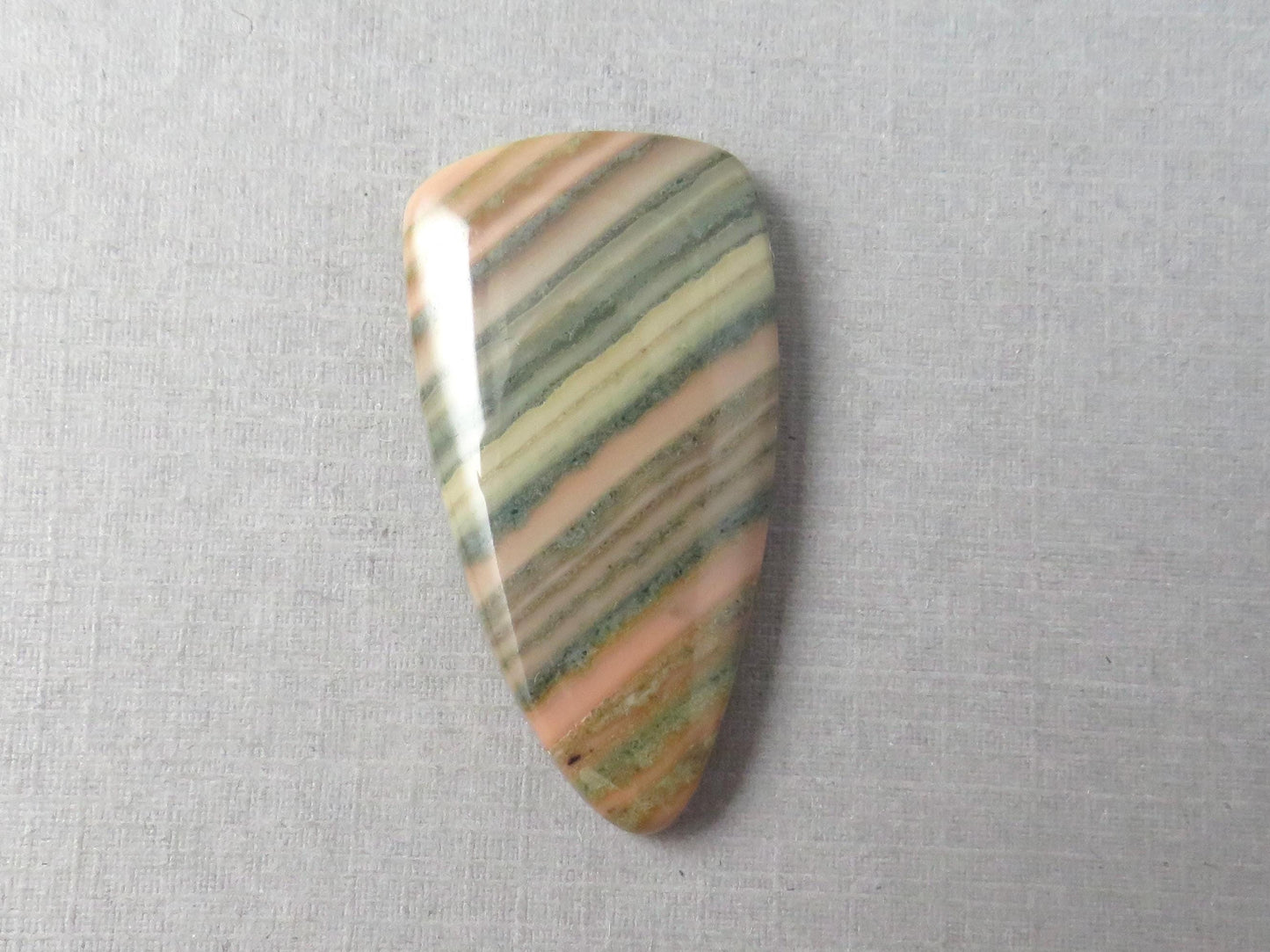 Saturn Chalcedony Cabochon | 36x29x5 | Natural Loose Gemstone | 32 carats | CA343 - Saturn Chalcedony - GemEnthusiast