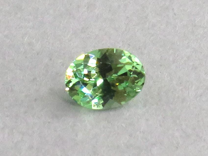 Fluorescent Grossular Garnet | 4.9mm Oval Gemstone | East Africa | GR105 - Grossular Garnet - GemEnthusiast