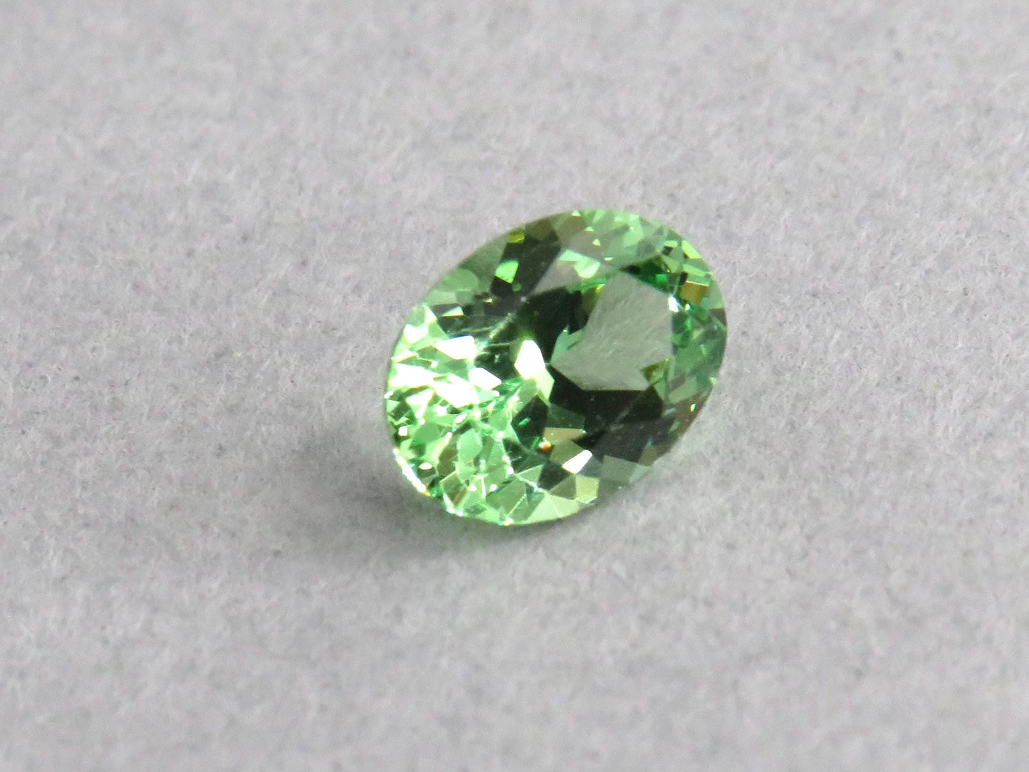 Fluorescent Grossular Garnet | 4.9mm Oval Gemstone | East Africa | GR105 - Grossular Garnet - GemEnthusiast