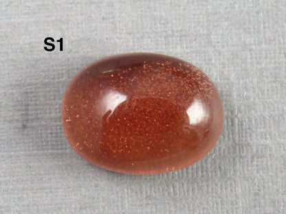 12x9 Oregon Sunstone Oval Cabochons | PER STONE | Mined in the USA | OSC344 - Oregon Sunstone - GemEnthusiast