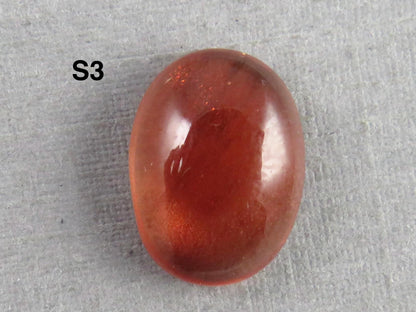 12x9 Oregon Sunstone Oval Cabochons | PER STONE | Mined in the USA | OSC344 - Oregon Sunstone - GemEnthusiast