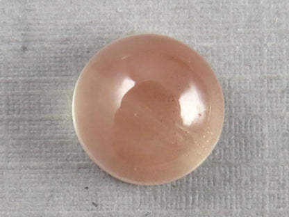 10mm Oregon Sunstone Round Cabochon | Natural American Gemstone | 5.4 carats | OSC349 - Oregon Sunstone - GemEnthusiast