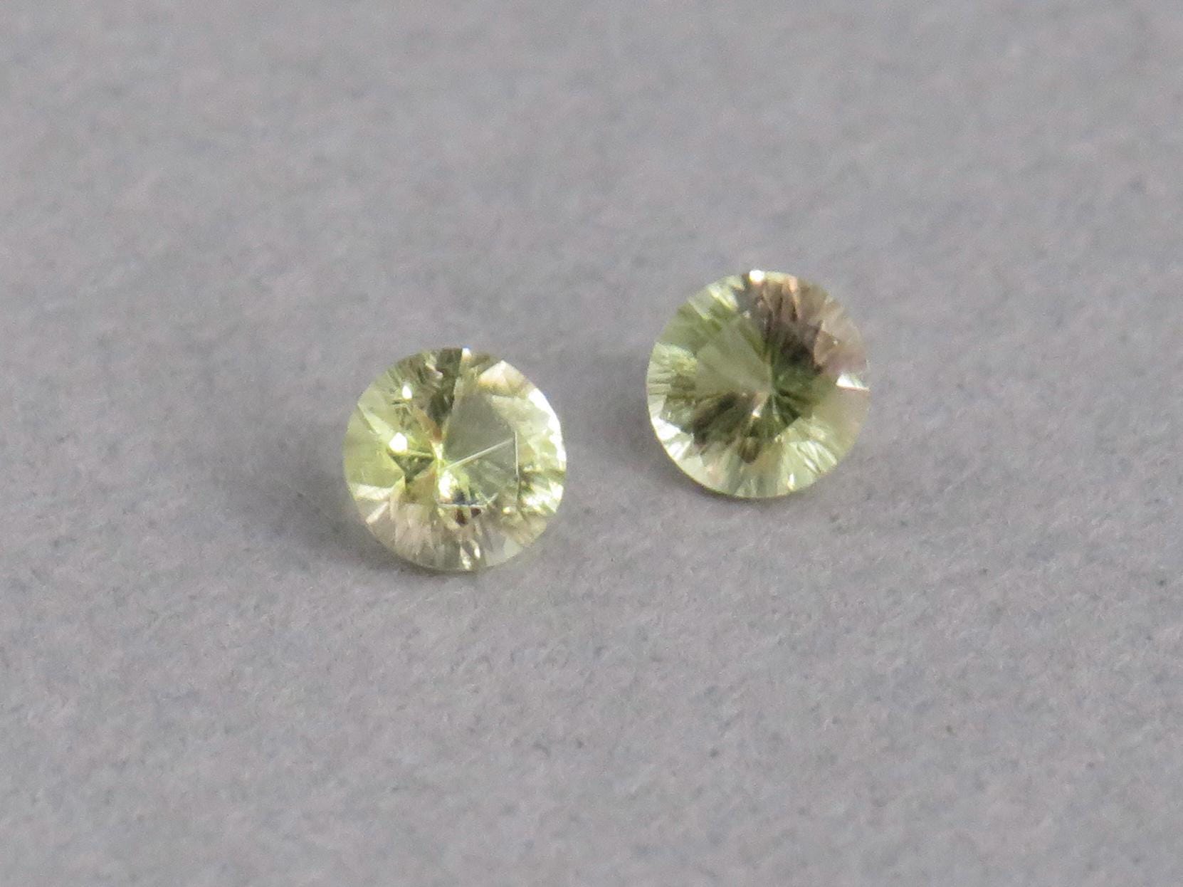 3mm Tourmaline Faceted Round | 3.1x3.1mm, 0.22ct | Himalaya Mine, California USA | CT105 - - GemEnthusiast