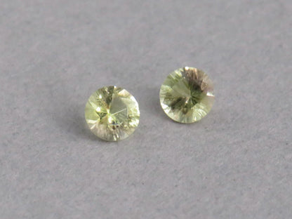 3mm Tourmaline Faceted Round | 3.1x3.1mm, 0.22ct | Himalaya Mine, California USA | CT105 - - GemEnthusiast