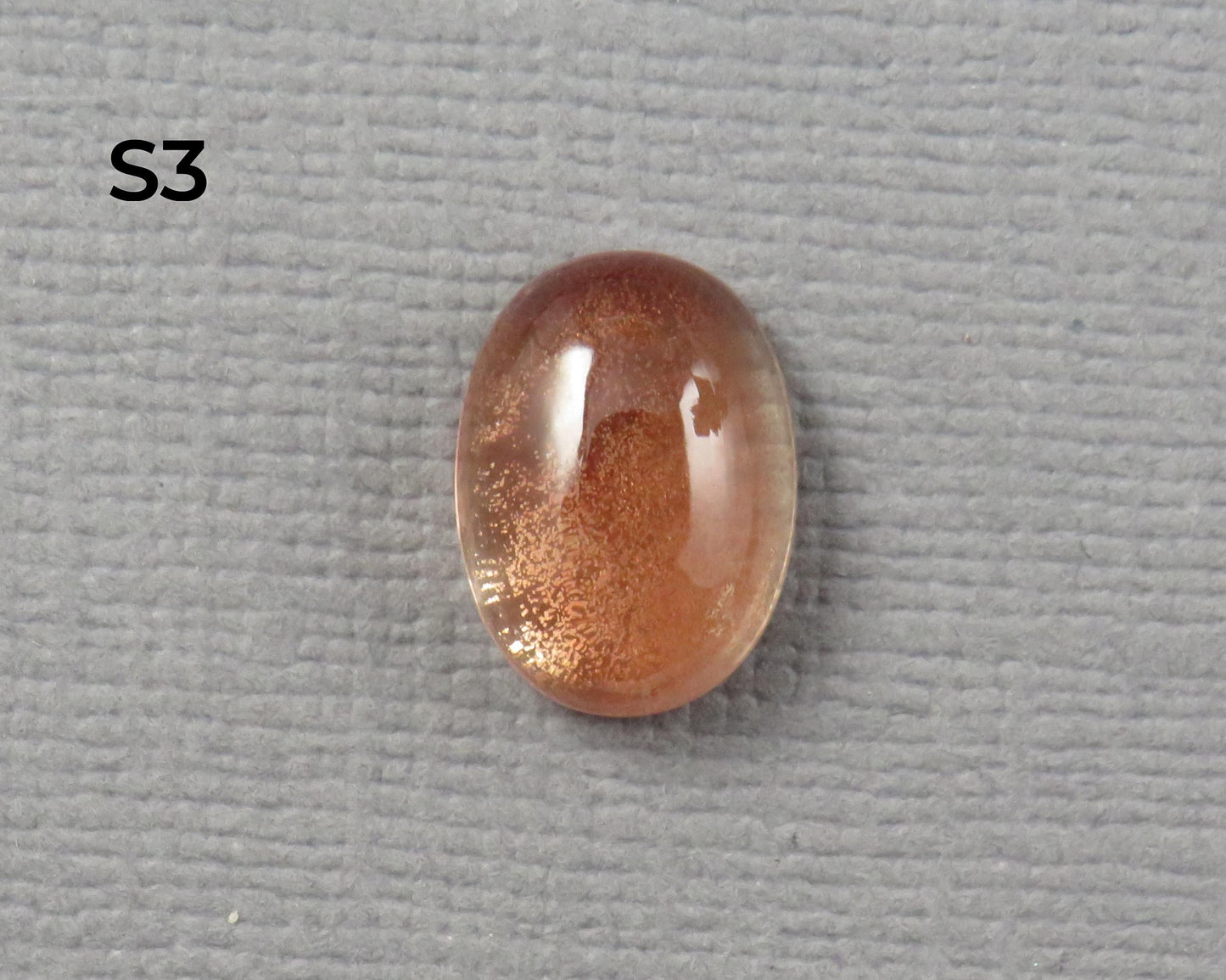 11x8 Oregon Sunstone Oval | avg 3.77ct | Per Stone | Oregon USA | OSC359 - - GemEnthusiast