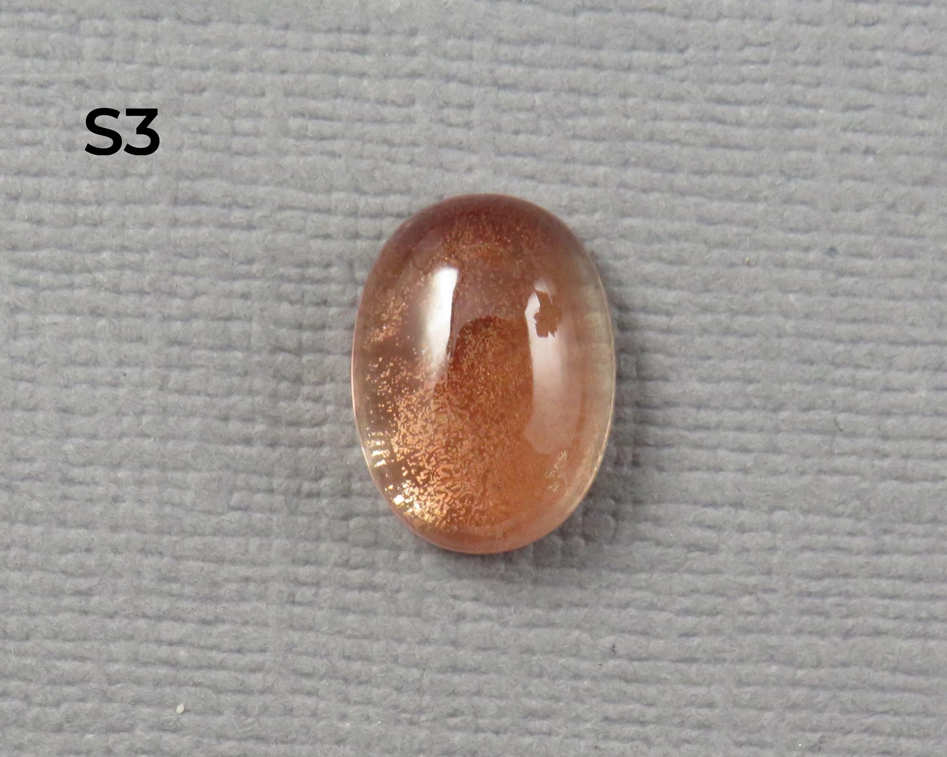 11x8 Oregon Sunstone Oval | avg 3.77ct | Per Stone | Oregon USA | OSC359 - - GemEnthusiast