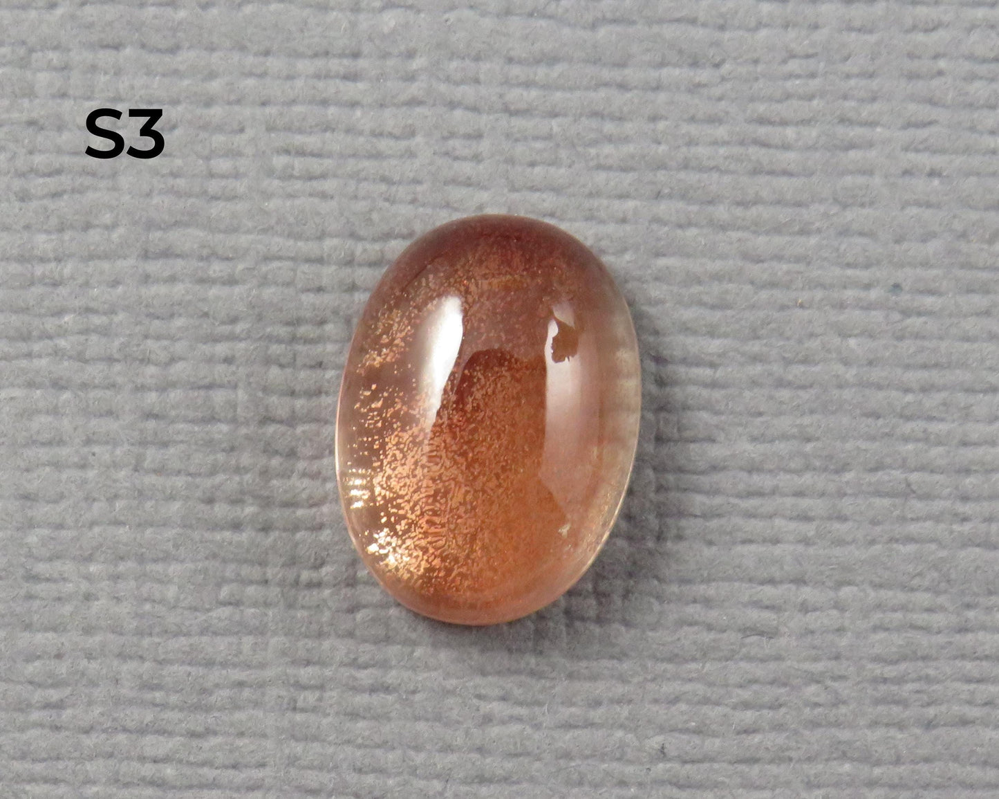 11x8 Oregon Sunstone Oval | avg 3.77ct | Per Stone | Oregon USA | OSC359 - - GemEnthusiast