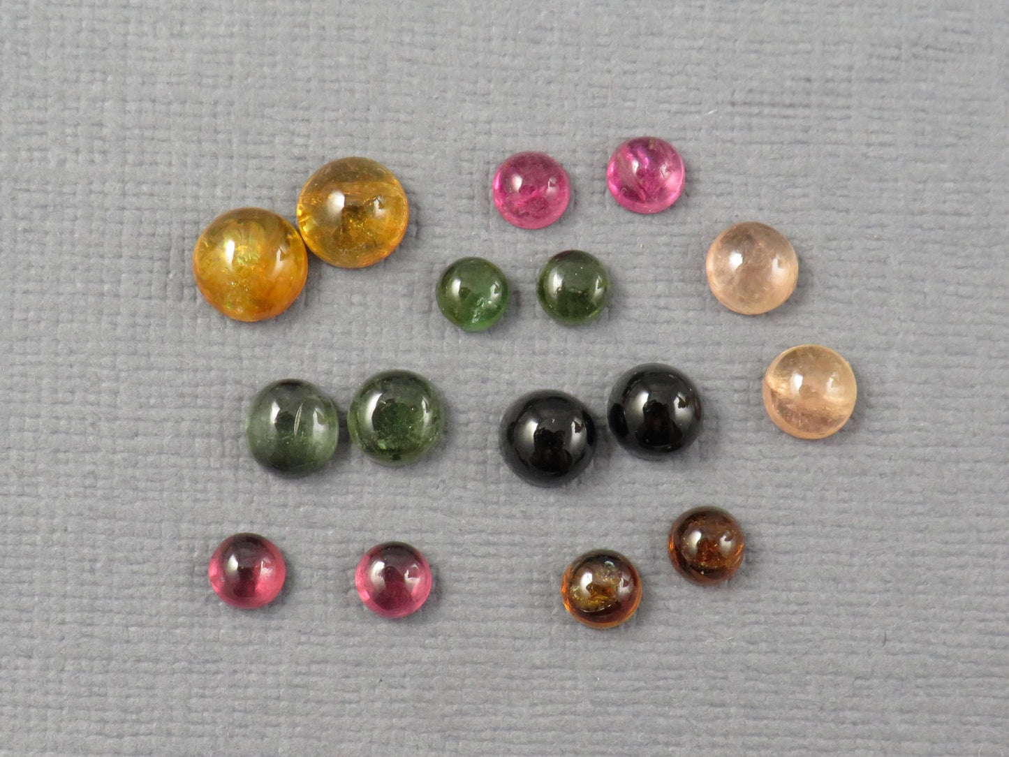 Lot of Tourmaline Pairs | Multi-Color | 4-6mm, 8.8ct | TO616 - - GemEnthusiast