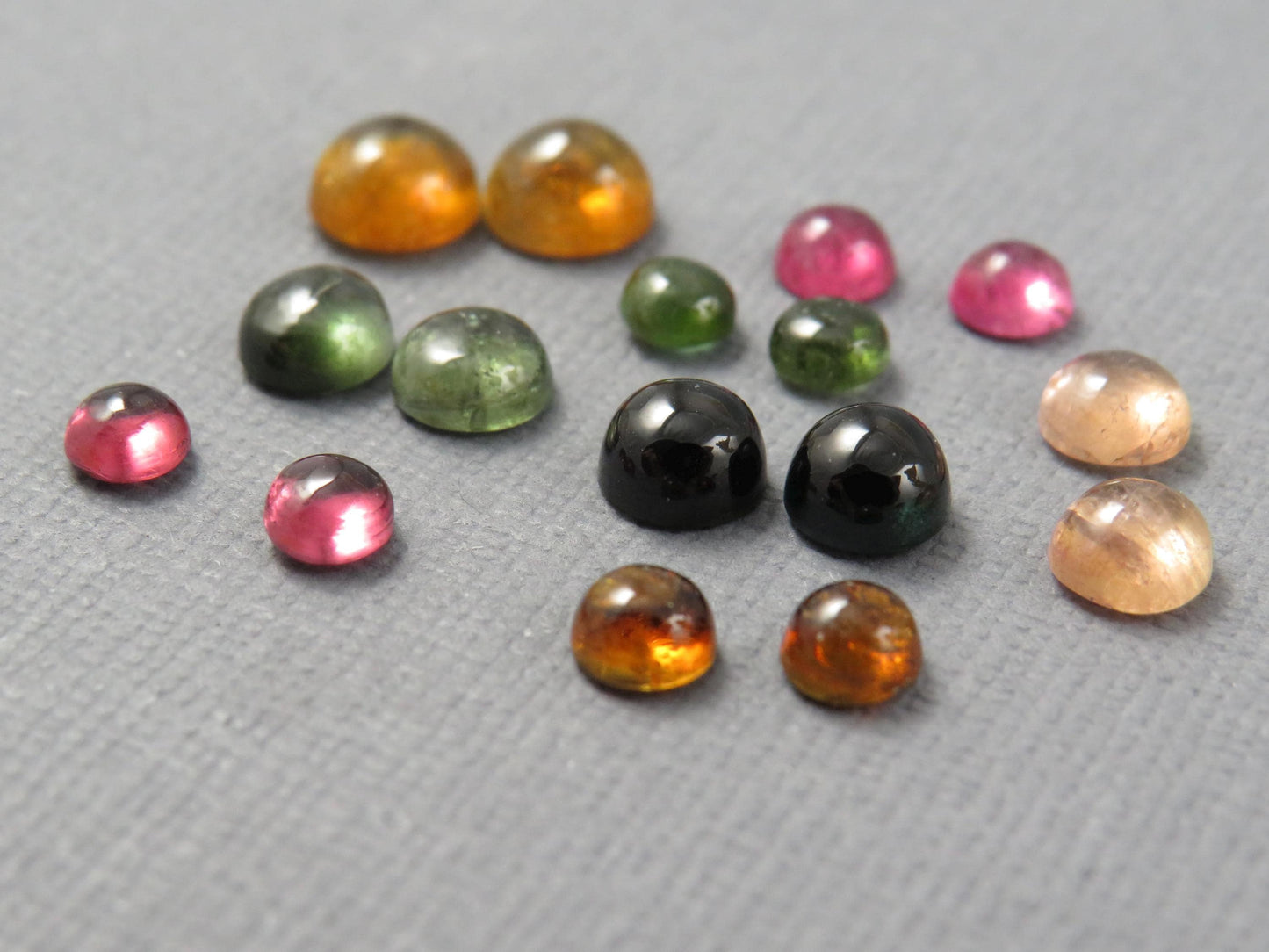 Lot of Tourmaline Pairs | Multi-Color | 4-6mm, 8.8ct | TO616 - - GemEnthusiast