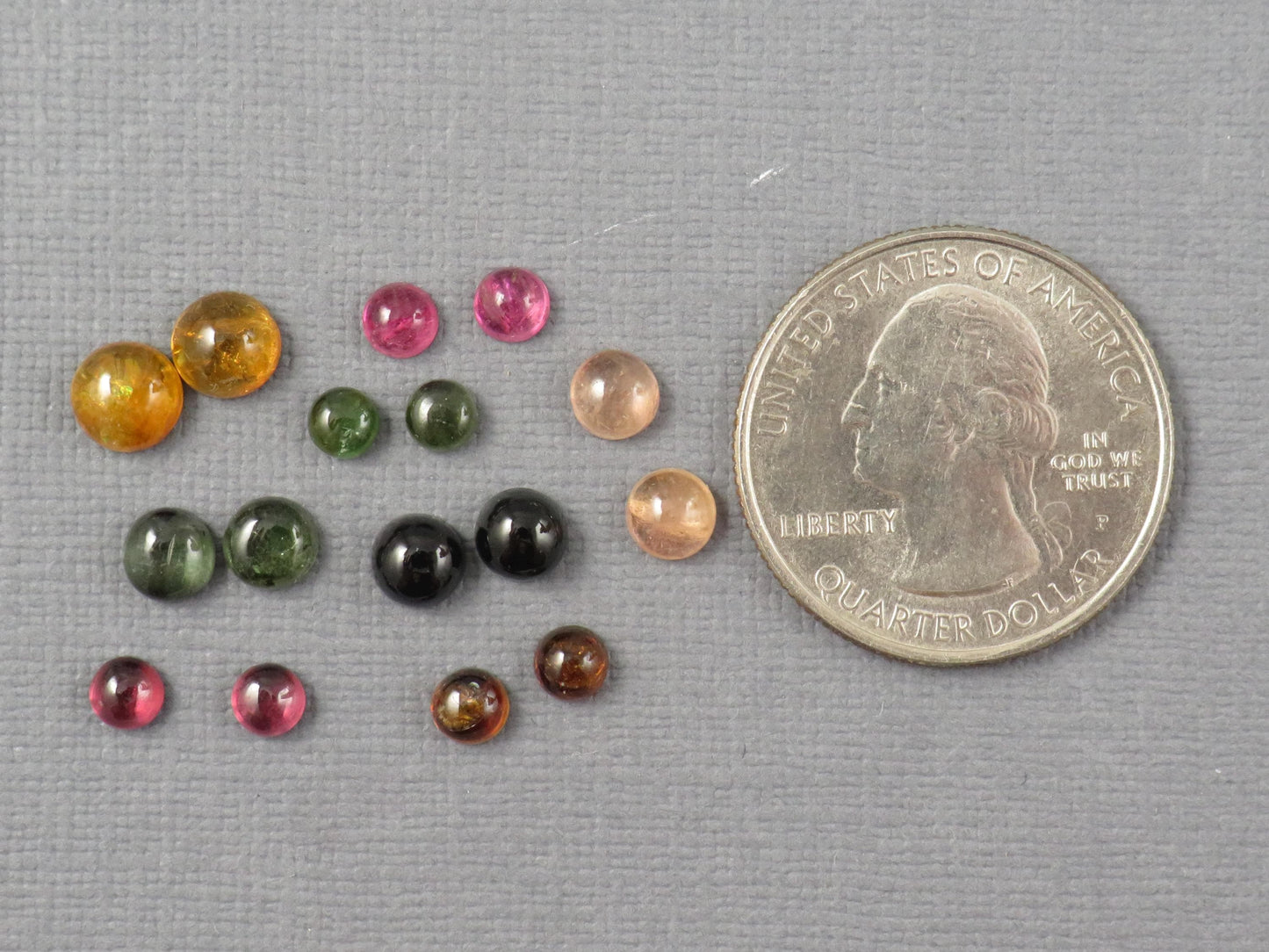 Lot of Tourmaline Pairs | Multi-Color | 4-6mm, 8.8ct | TO616 - - GemEnthusiast