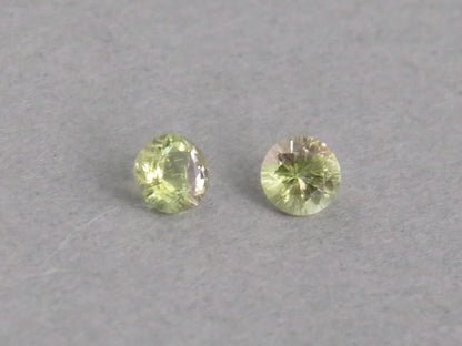 3mm Tourmaline Faceted Round | 3.1x3.1mm, 0.22ct | Himalaya Mine, California USA | CT105 - - GemEnthusiast