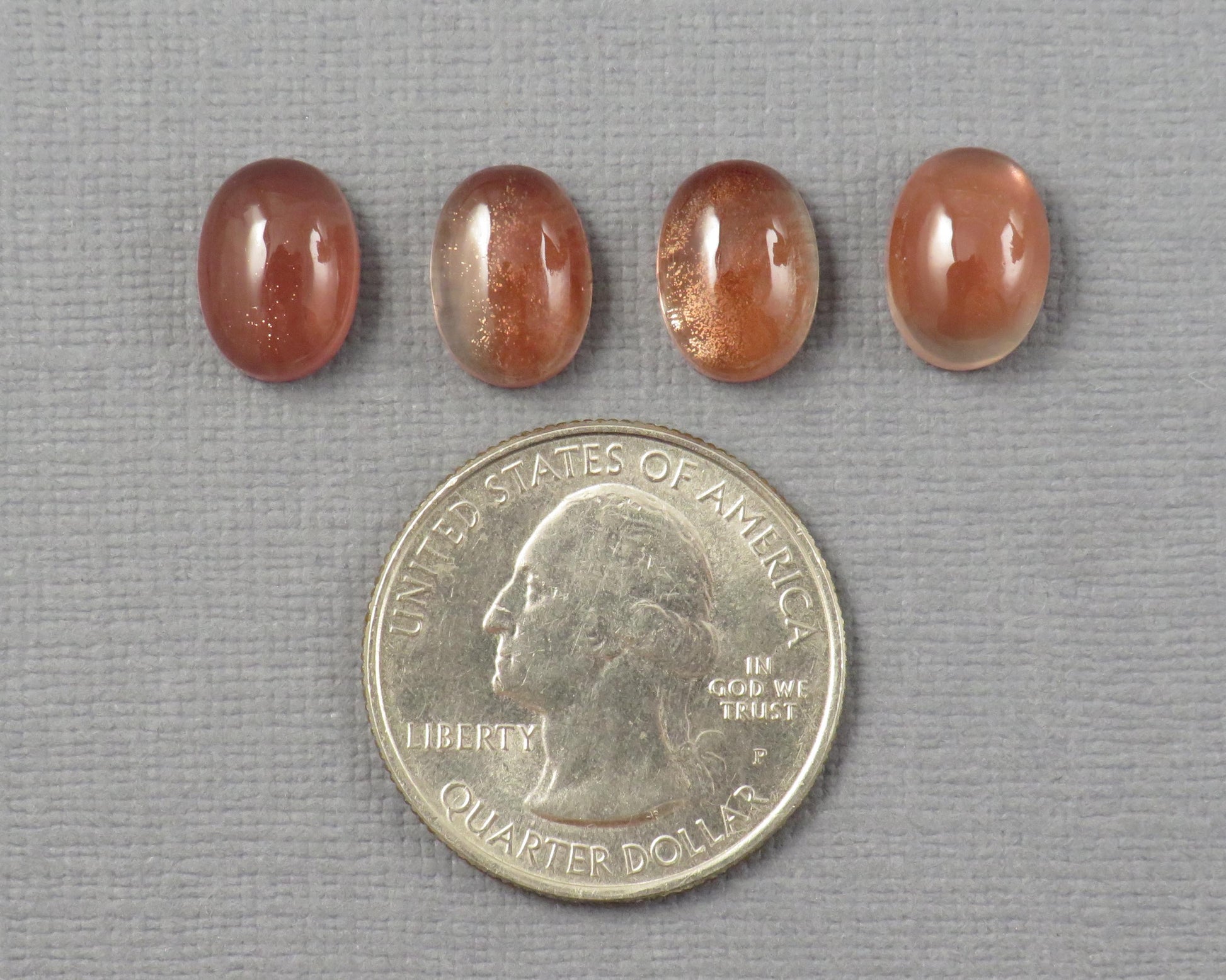 11x8 Oregon Sunstone Oval | avg 3.77ct | Per Stone | Oregon USA | OSC359 - - GemEnthusiast