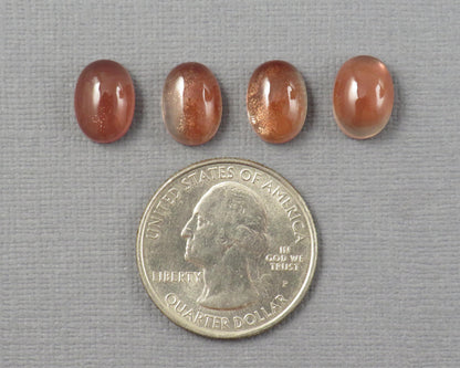 11x8 Oregon Sunstone Oval | avg 3.77ct | Per Stone | Oregon USA | OSC359 - - GemEnthusiast