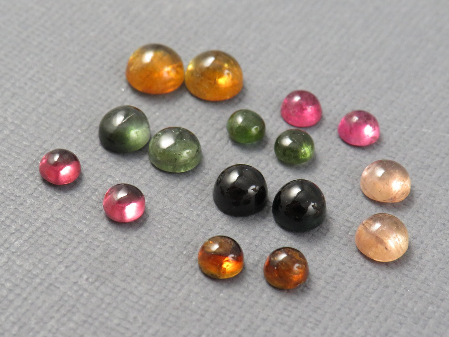 Lot of Tourmaline Pairs | Multi-Color | 4-6mm, 8.8ct | TO616 - - GemEnthusiast
