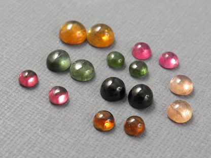 Lot of Tourmaline Pairs | Multi-Color | 4-6mm, 8.8ct | TO616 - - GemEnthusiast