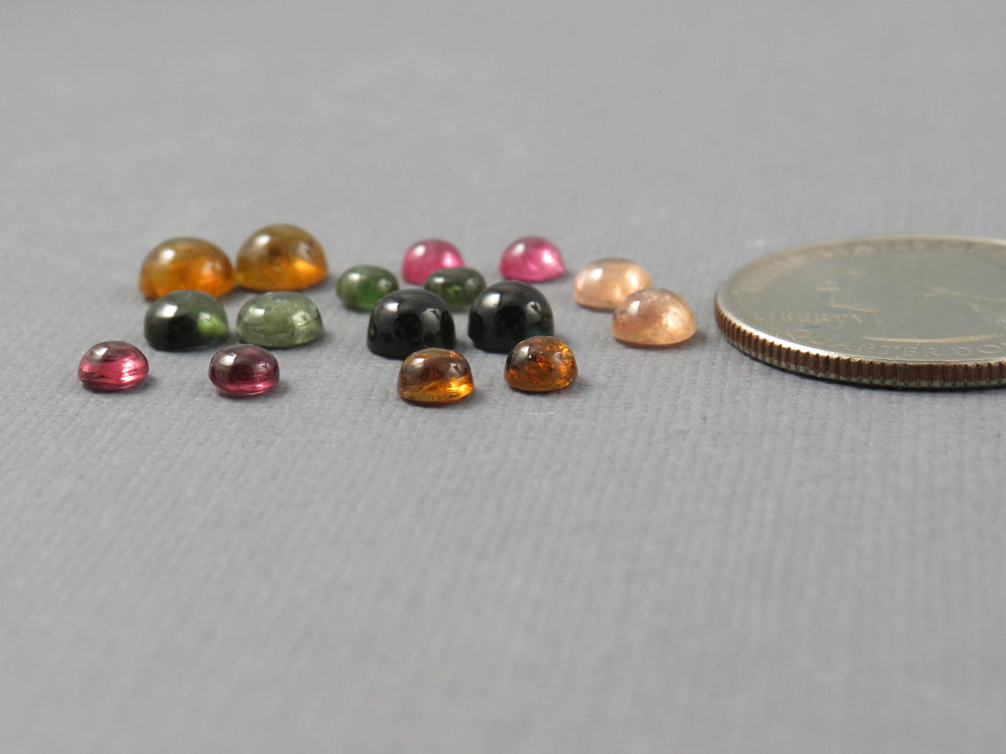 Lot of Tourmaline Pairs | Multi-Color | 4-6mm, 8.8ct | TO616 - - GemEnthusiast