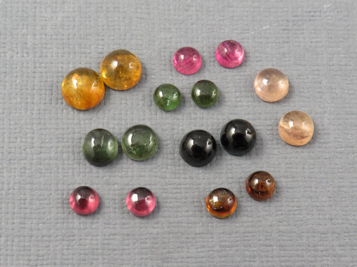 Lot of Tourmaline Pairs | Multi-Color | 4-6mm, 8.8ct | TO616 - - GemEnthusiast