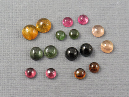 Lot of Tourmaline Pairs | Multi-Color | 4-6mm, 8.8ct | TO616 - - GemEnthusiast