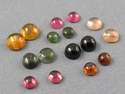 Lot of Tourmaline Pairs | Multi-Color | 4-6mm, 8.8ct | TO616 - - GemEnthusiast