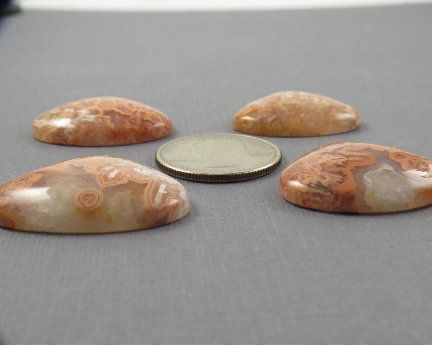 Crazy Lace Agate Cabochon Teardrop| Sold Per Stone | 26mm, avg 33ct | Indonesia | AG399 - - GemEnthusiast