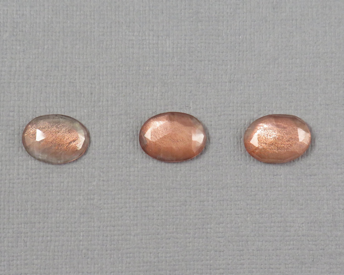 12x9 Oregon Sunstone Oval Rose Cut | Pendant Stone | avg 2.5ct | Per Stone | Oregon USA | OSR152 - - GemEnthusiast
