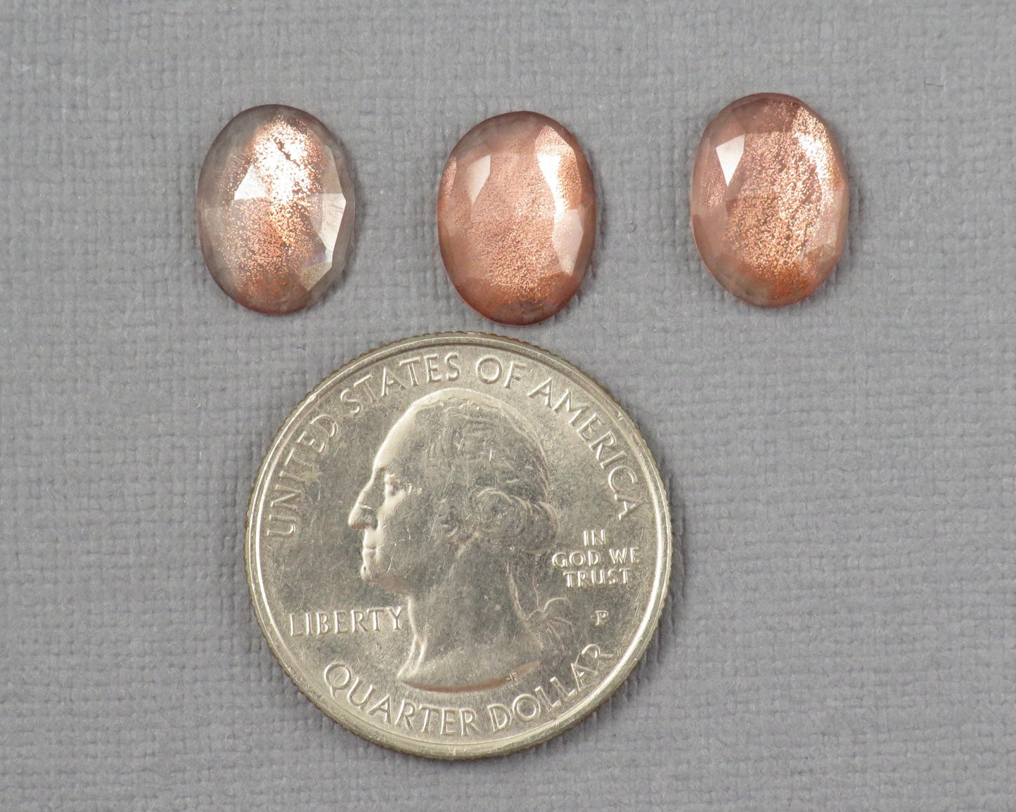 12x9 Oregon Sunstone Oval Rose Cut | Pendant Stone | avg 2.5ct | Per Stone | Oregon USA | OSR152 - - GemEnthusiast